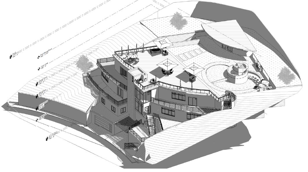 4036 Sunswept Studio City Single Family Isometric Plan