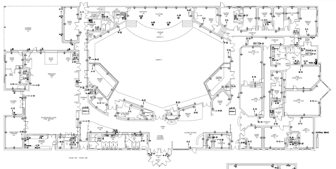 Electrical Design Iglesia Pentecostal Church