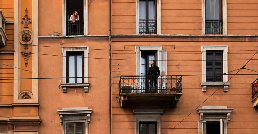 Balcony… The 1st Social Media Ever!