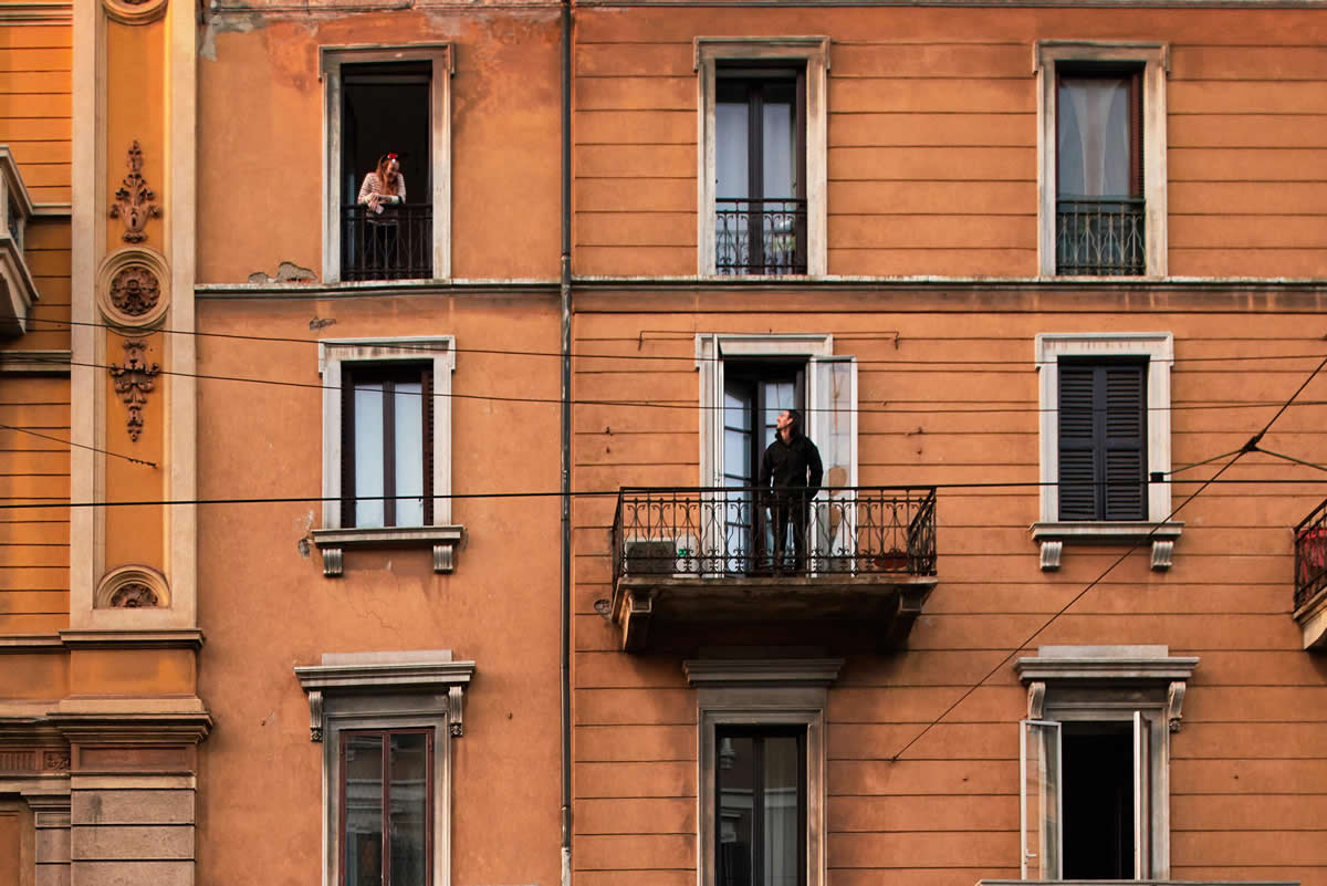 Balcony… The 1st Social Media Ever!