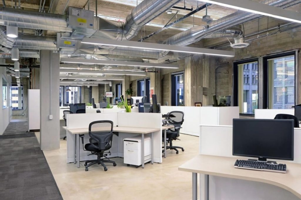 HVAC-Office-Exposed-Ducts