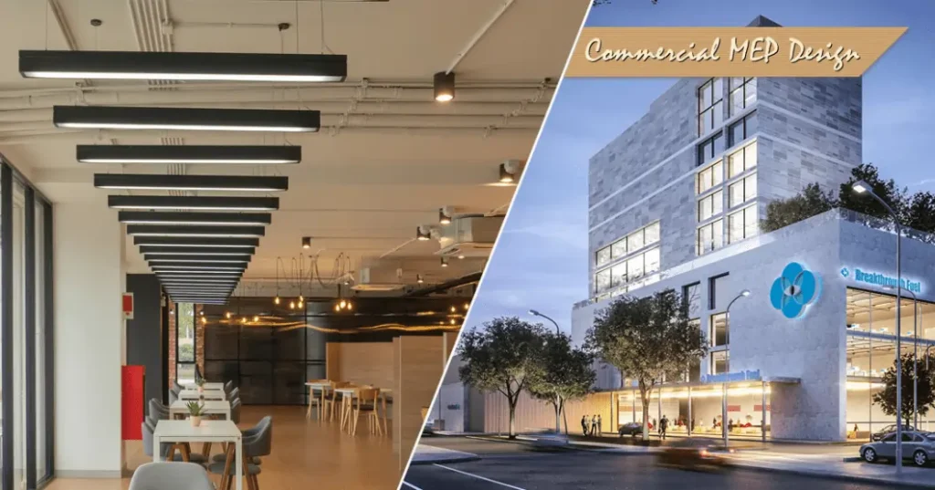 MEP Engineering showcased by InnoDez on our expertise with commercial projects