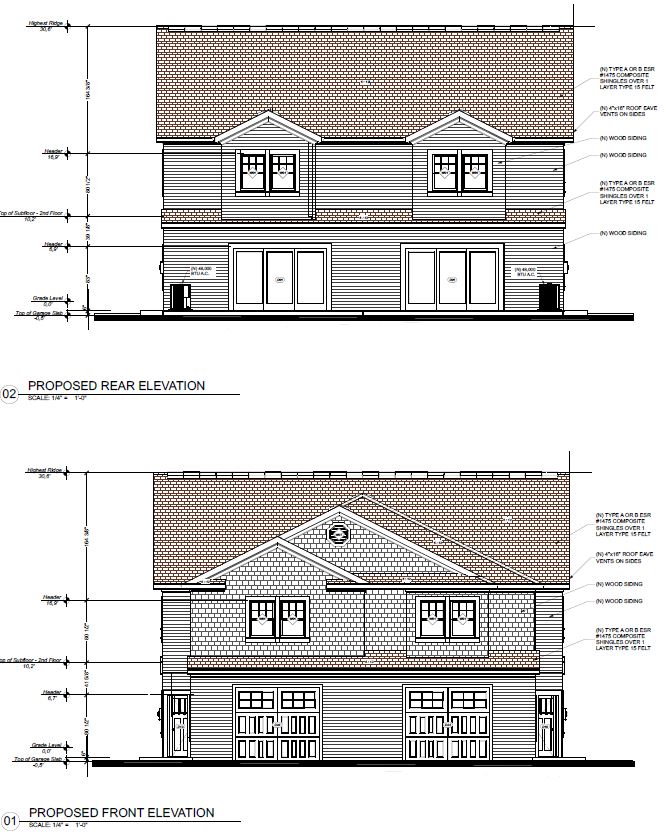 San Dimas elevations