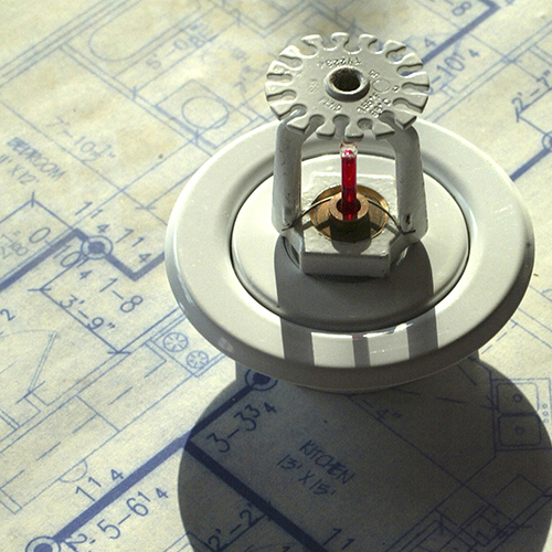 Fire sprinklers - MEPF services