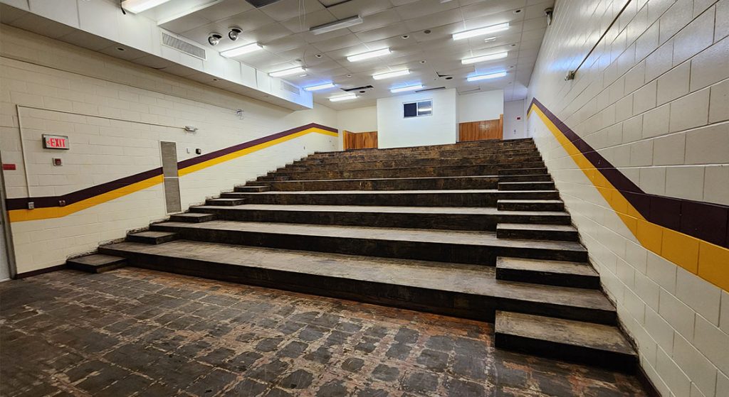 Inside Helen Kottle Memorial Building