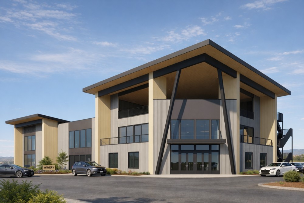 Winery & Cellar Warehouse designed by InnoDez