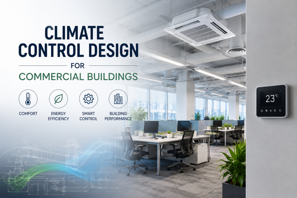 Commercial Climate Control Design: Smart HVAC Solutions