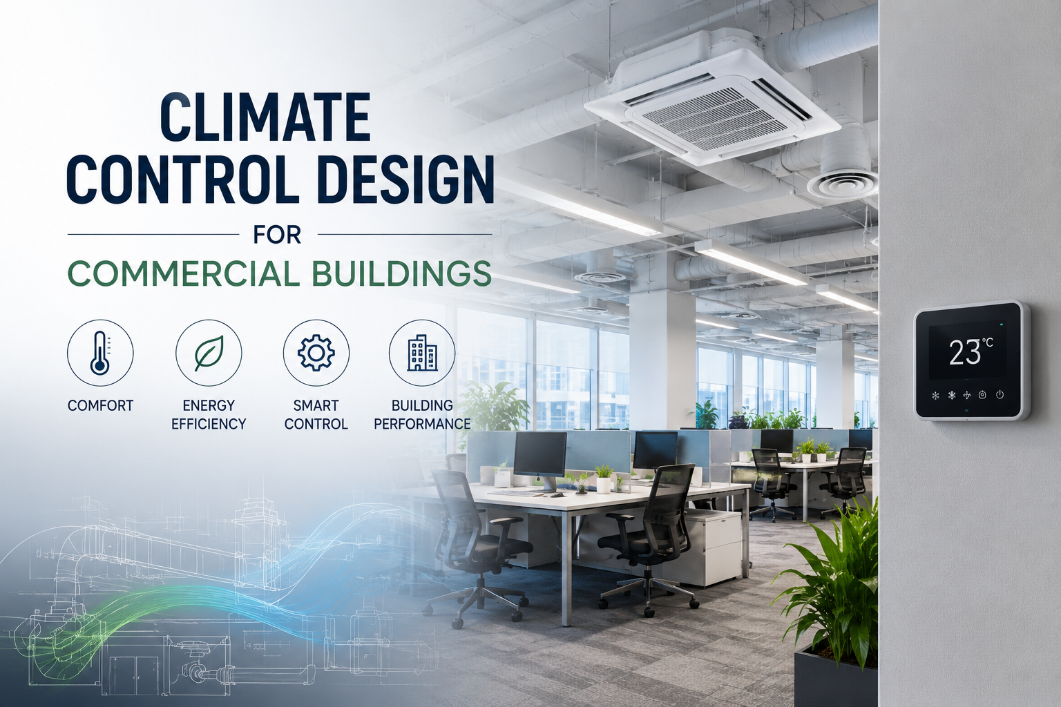 Climate Control Design for Commercial Buildings