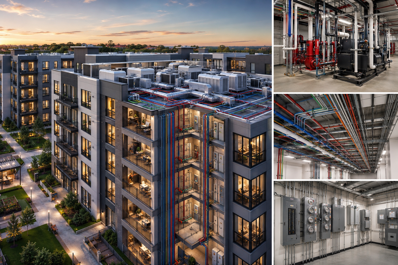 MEP Engineering Strategies for Modern Multi-Family Housing