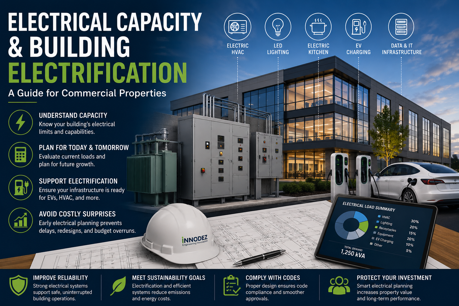 Electrical Capacity & Building Electrification: A Guide for Commercial Properties