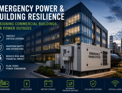 Emergency Power & Building Resilience: Designing Commercial Buildings for Power Outages