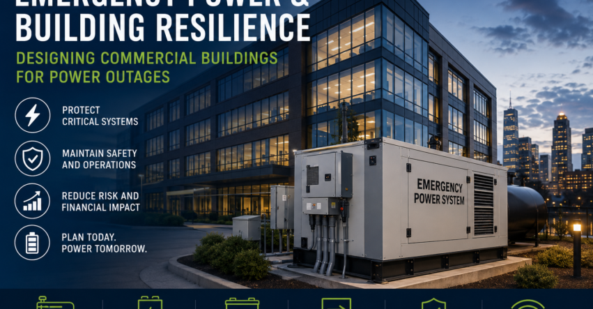 Emergency Power & Building Resilience: Designing Commercial Buildings for Power Outages