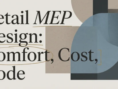 Retail MEP Design: Balancing Comfort, Cost, and Code