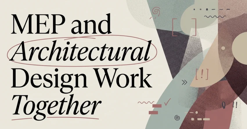 MEP vs. Architectural Design: How They Work Together