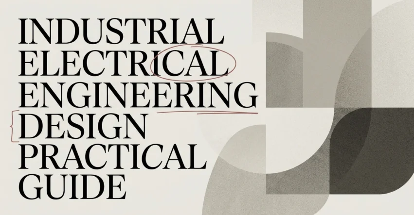 Industrial Electrical Engineering Design: A Practical Guide