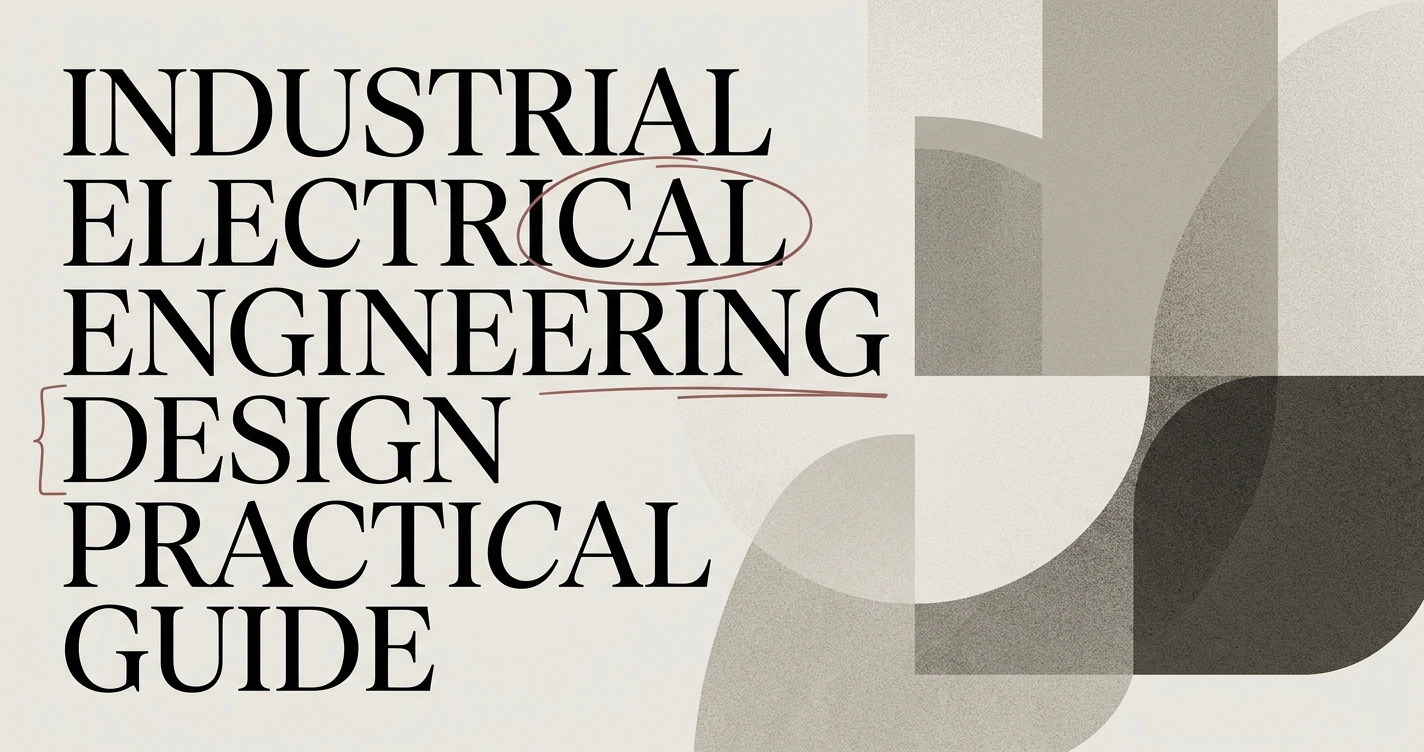 Industrial Electrical Engineering Design: A Practical Guide