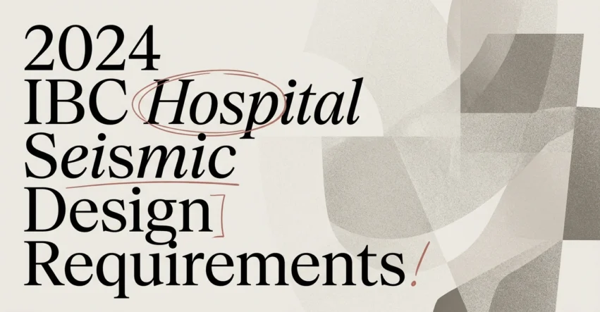 Healthcare Structural Engineering: Key Design Requirements