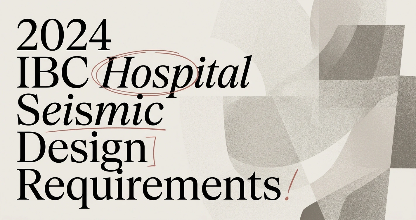 Healthcare Structural Engineering: Key Design Requirements