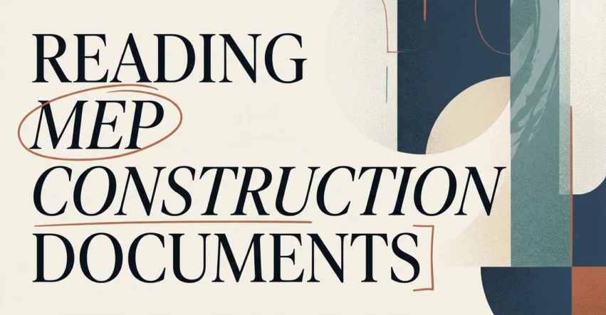 How to Read MEP Construction Documents