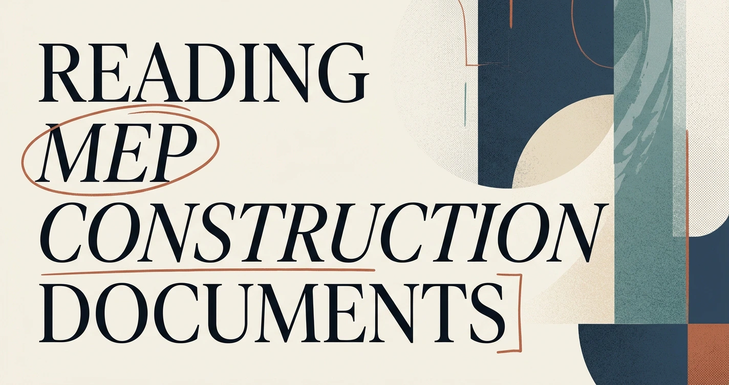How to Read MEP Construction Documents