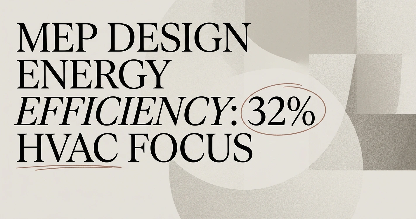 Energy-Efficient Building Design: An MEP Perspective