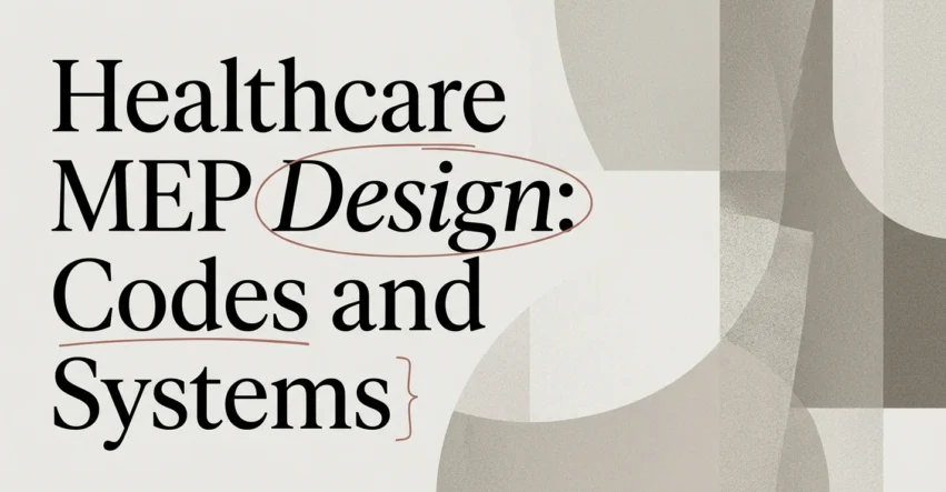 Healthcare MEP Design: Codes, Systems, Best Practices
