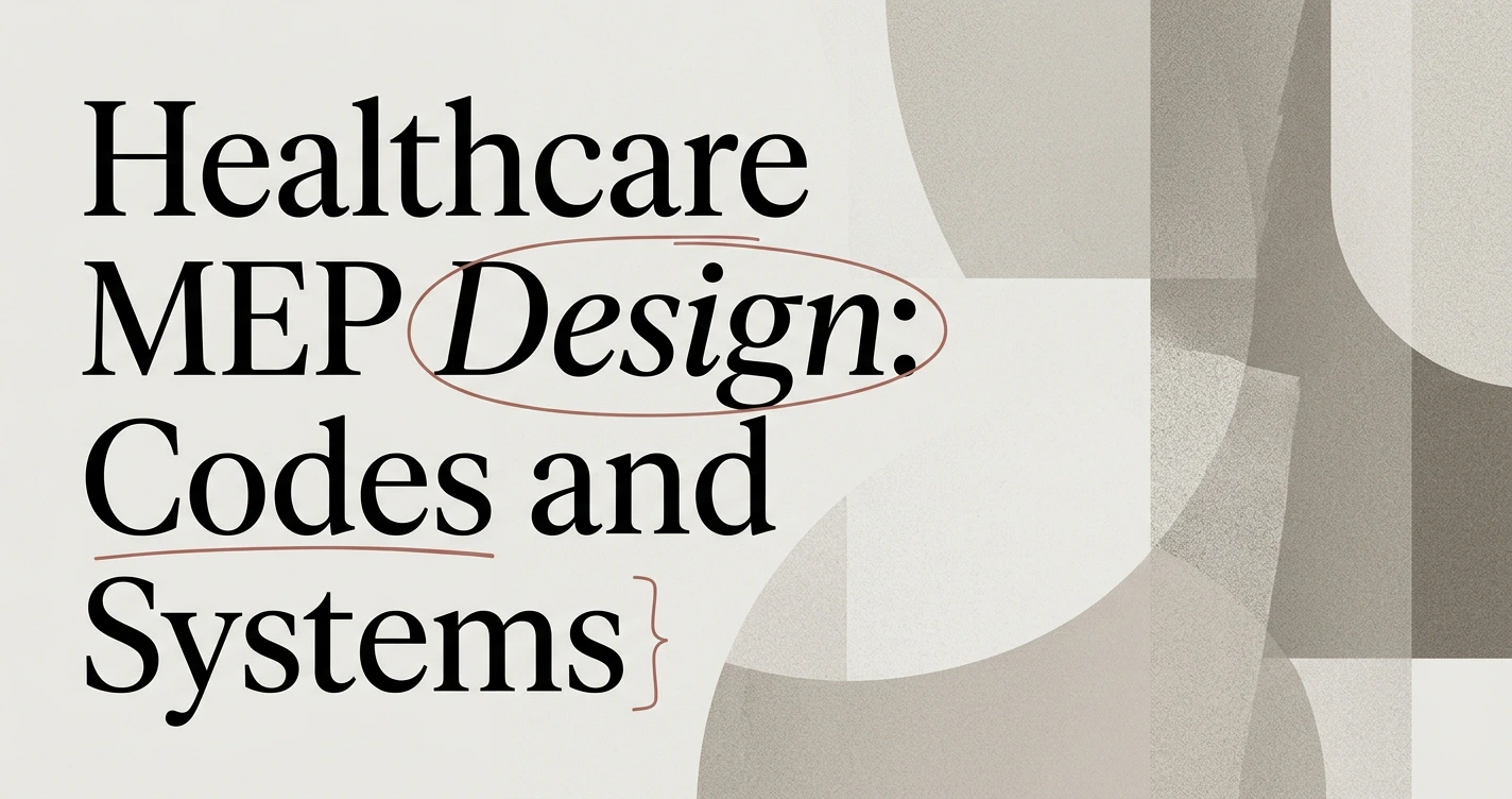 Healthcare MEP Design: Codes, Systems, Best Practices